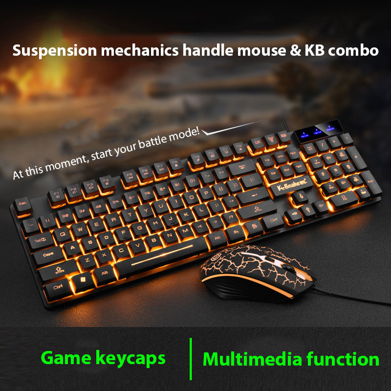 Gaming Keyboard And Mouse For Xbox - KM320 Tastatur- und Maus-Set, wasserdichte, leuchtende