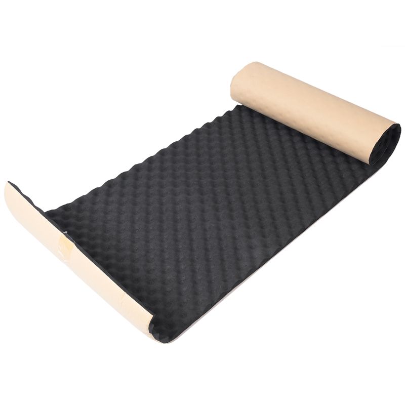 Foam Dampener Sheet - Langlebige Auto-Schalldämmungsmatte 50x200cm Motorschaumstoff-Aufkleber Geräuschdämpfung Isolierung