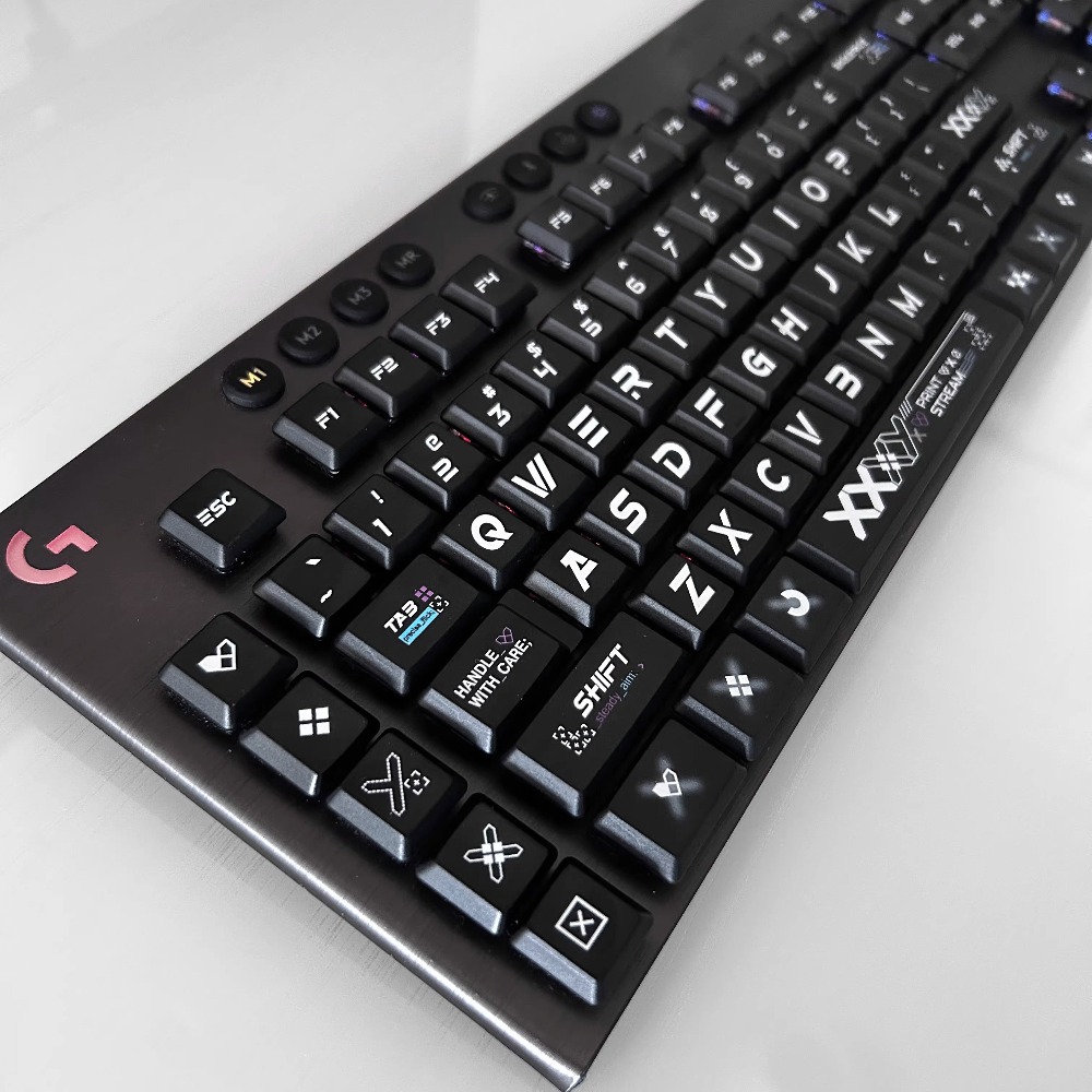 Gaming Keyboard Tkl - Kompatibel mit Logitech G913 TKL PBT-Tastenkappen,