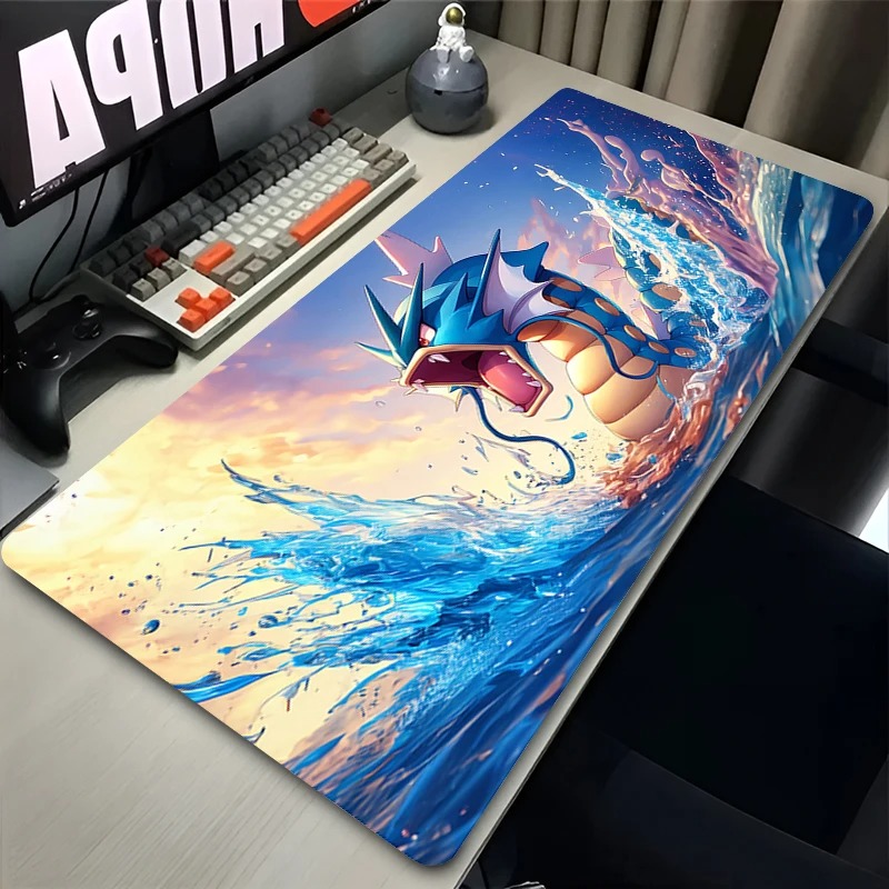 Gaming Keyboard Top - Riesige Wellen Japan Anime Mauspad Laptop