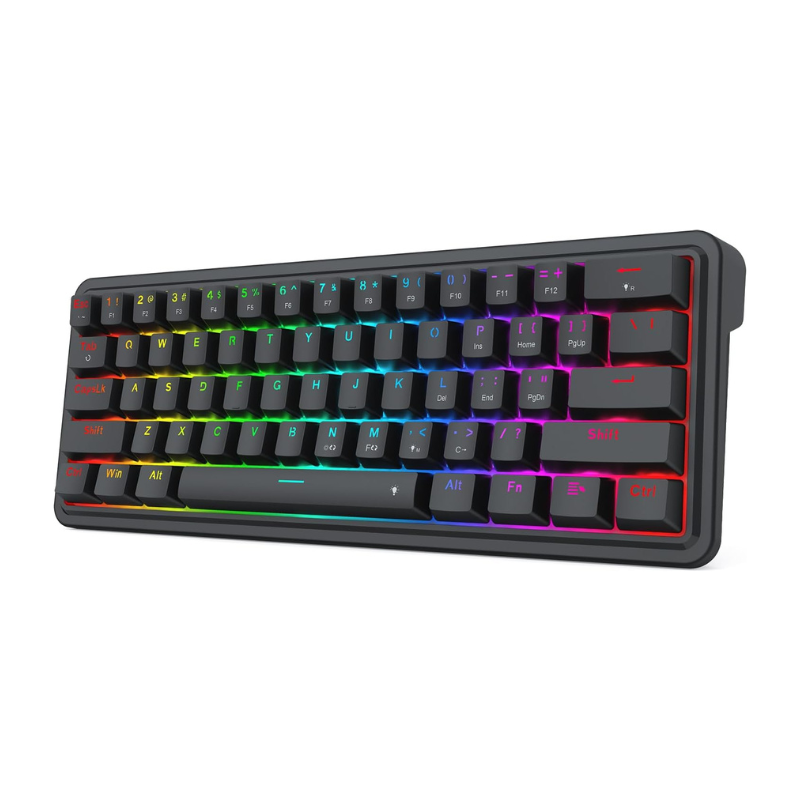 Gaming Keyboard No Noise - Redragon K722 60 % kabelgebundene Dichtung