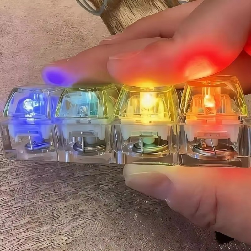Mechanical Switch Tester - 4-Tasten Mechanischer Tastatur-Schalter-Tester Schlüsselanhänger Fidget-Spielzeug für