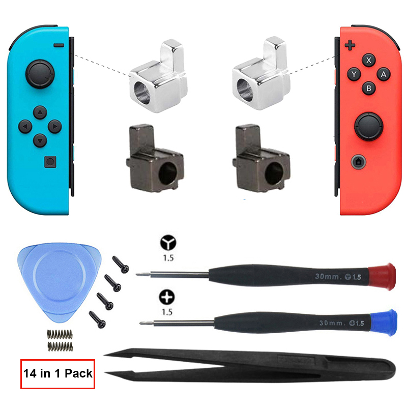Switch Opener Tool - NS Switch Spielzubehör Metallverriegelungsschnallen mit Öffnungswerkzeugen