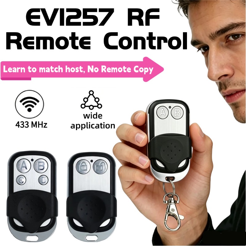 Switch Opener Tool - 433,92MHz RF Lerncode EV1527 2/4-Tasten Funkfernbedienung