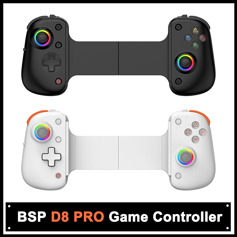 Gaming Keyboard Hall Effect - BSP D8 PRO RGB Tablet-Controller, kabelloser