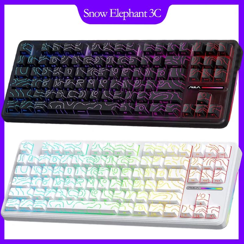 Gaming Keyboard Tkl - Aula F87 Kabellose Mechanische Tastatur 75%