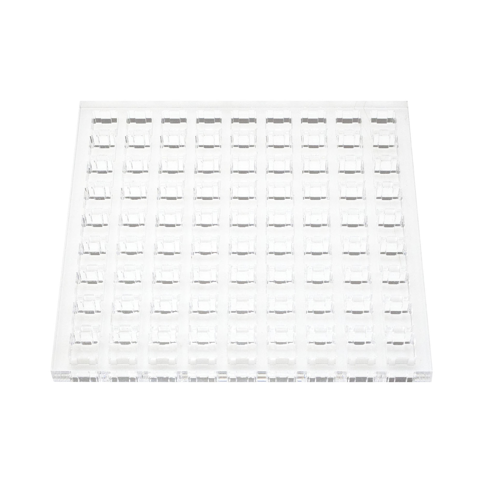Gaming Keyboard Tester - Acryl-Schaltertester 9x9 klares Gehäuse für Kirschrot,