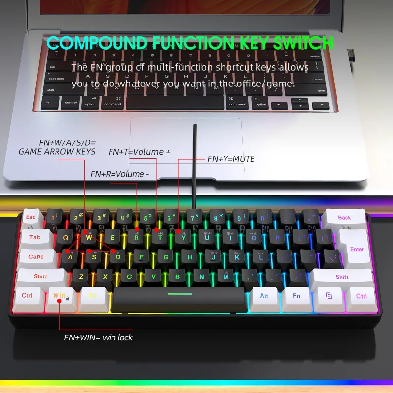 Tastatur und Maus 60% Computer – Gaming Keyboard And Mouse For Xbox Bewertung und Preis