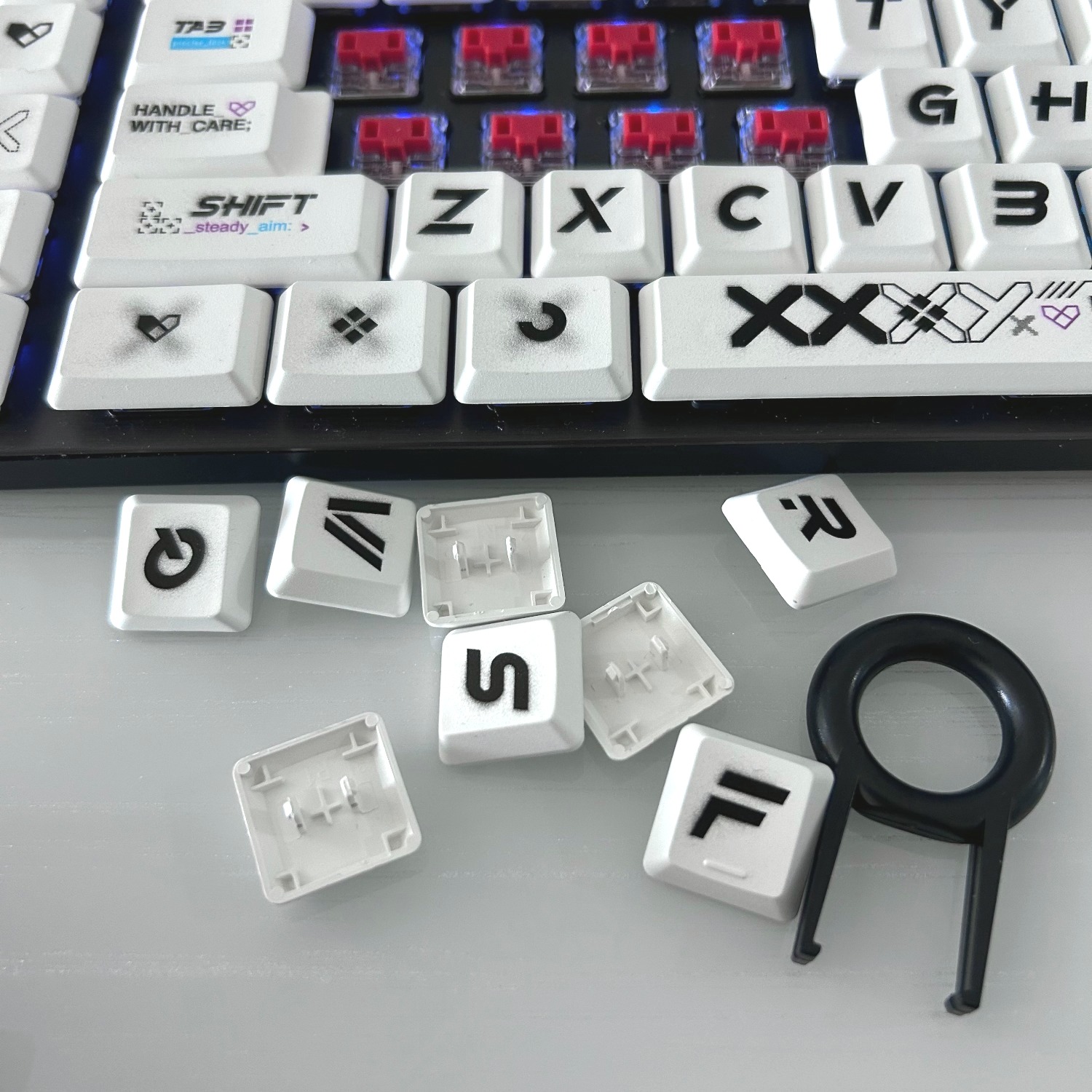 DIY-PBT-Tastenkappen, geeignet – Gaming Keyboard Tkl Bewertung und Preis