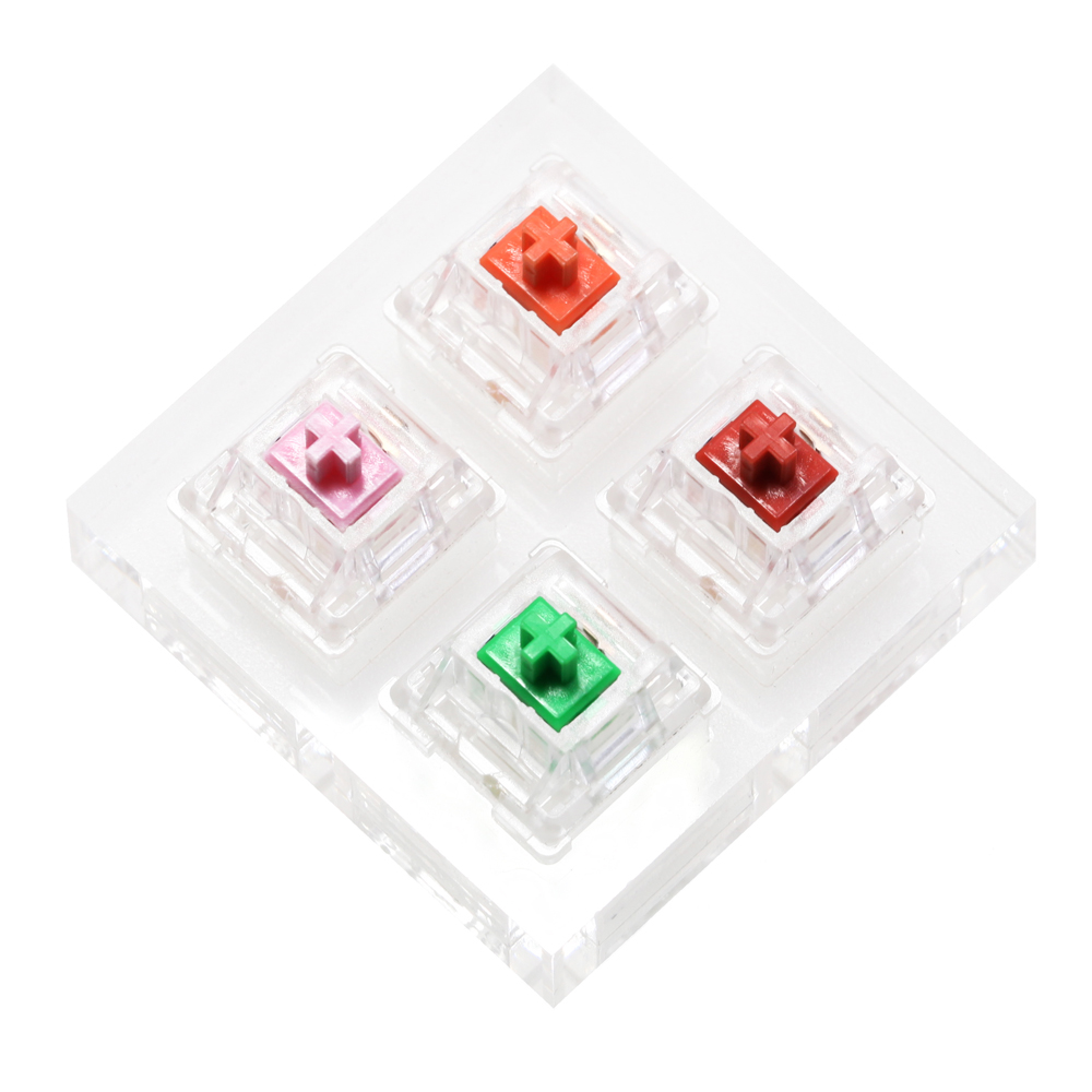 Aluminium oder Acryl Schalter  – Gaming Keyboard Tester Bewertung und Preis
