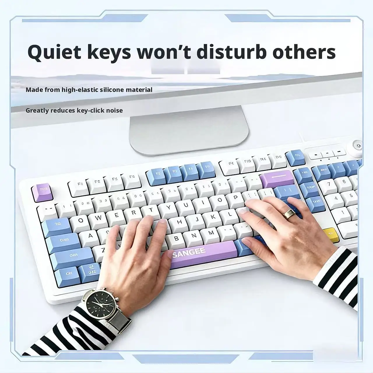 98-Tasten Kabelgebundene Tasta – Gaming Keyboard No Noise Bewertung und Preis