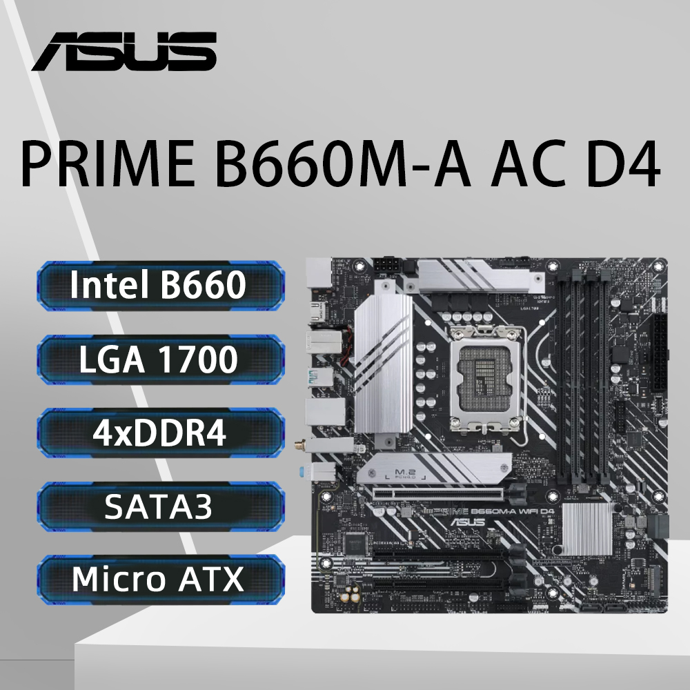 ASUS PRIME B660M-A AC D4 Mothe – Intel Cpu Core I9 Bewertung und Preis