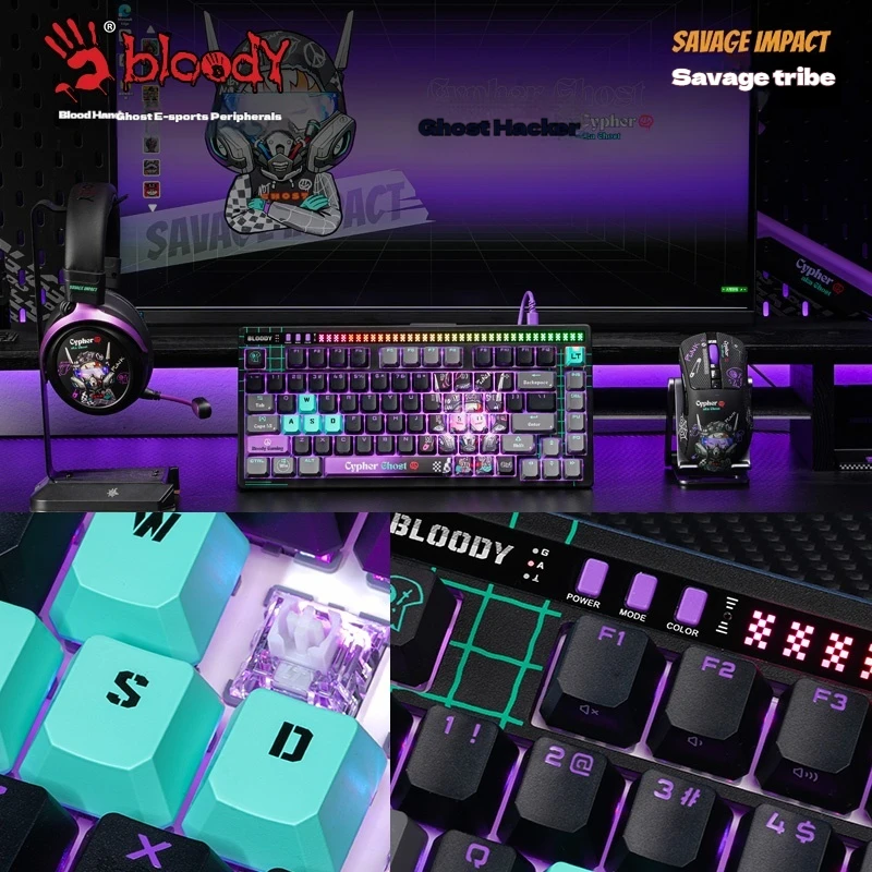 A4Tech Bloody Savage Impact AT – Gaming Keyboard No Noise Bewertung und Preis
