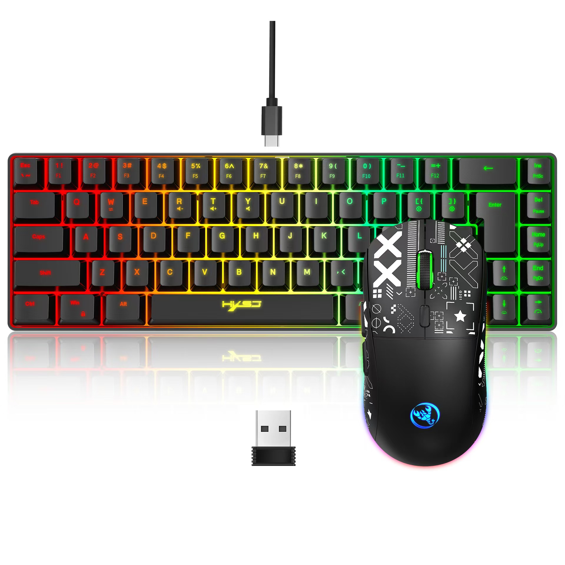 60 % Gaming-Kombiset für Tasta – Gaming Keyboard And Mouse For Xbox Bewertung und Preis