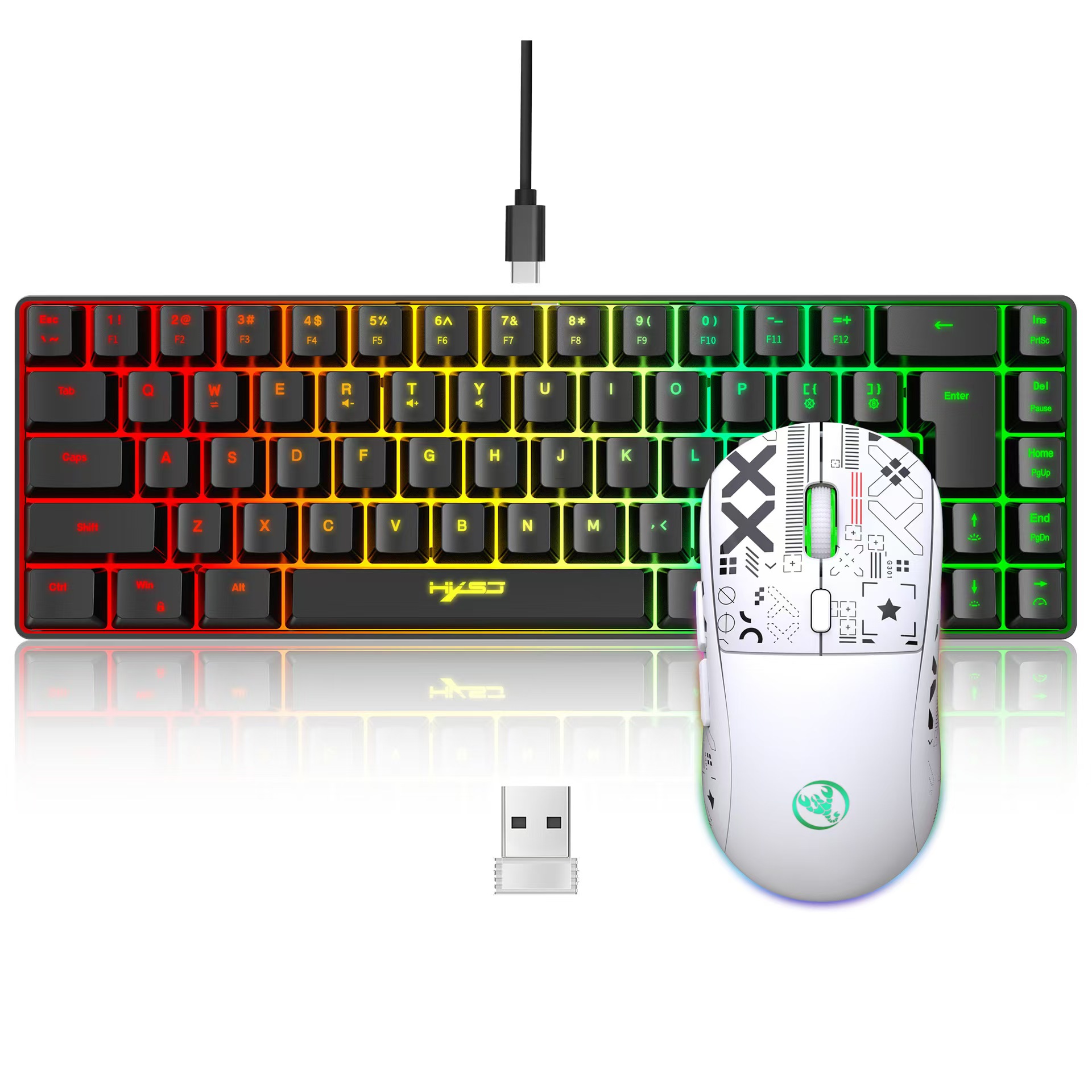 60 % Gaming-Kombiset für Tasta – Gaming Keyboard And Mouse For Xbox Bewertung und Preis