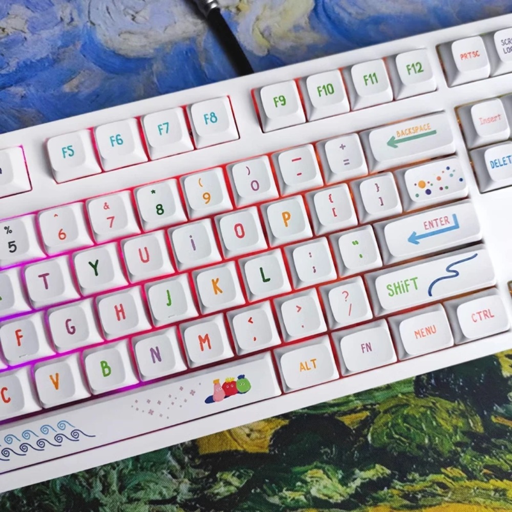 Lebendige Sommerkunst-Tastenka – Gaming Keyboard Tkl Bewertung und Preis