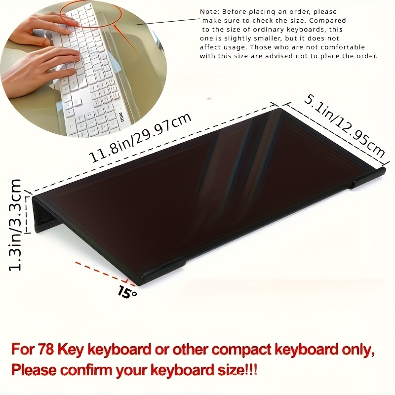 Tastaturständer aus Acryl, tra – Keyboard Gaming Transparent Bewertung und Preis