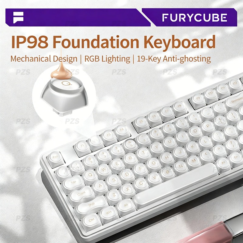 FURYCUBE IP98 Kabelgebundene T – Gaming Keyboard Ip98 Bewertung und Preis