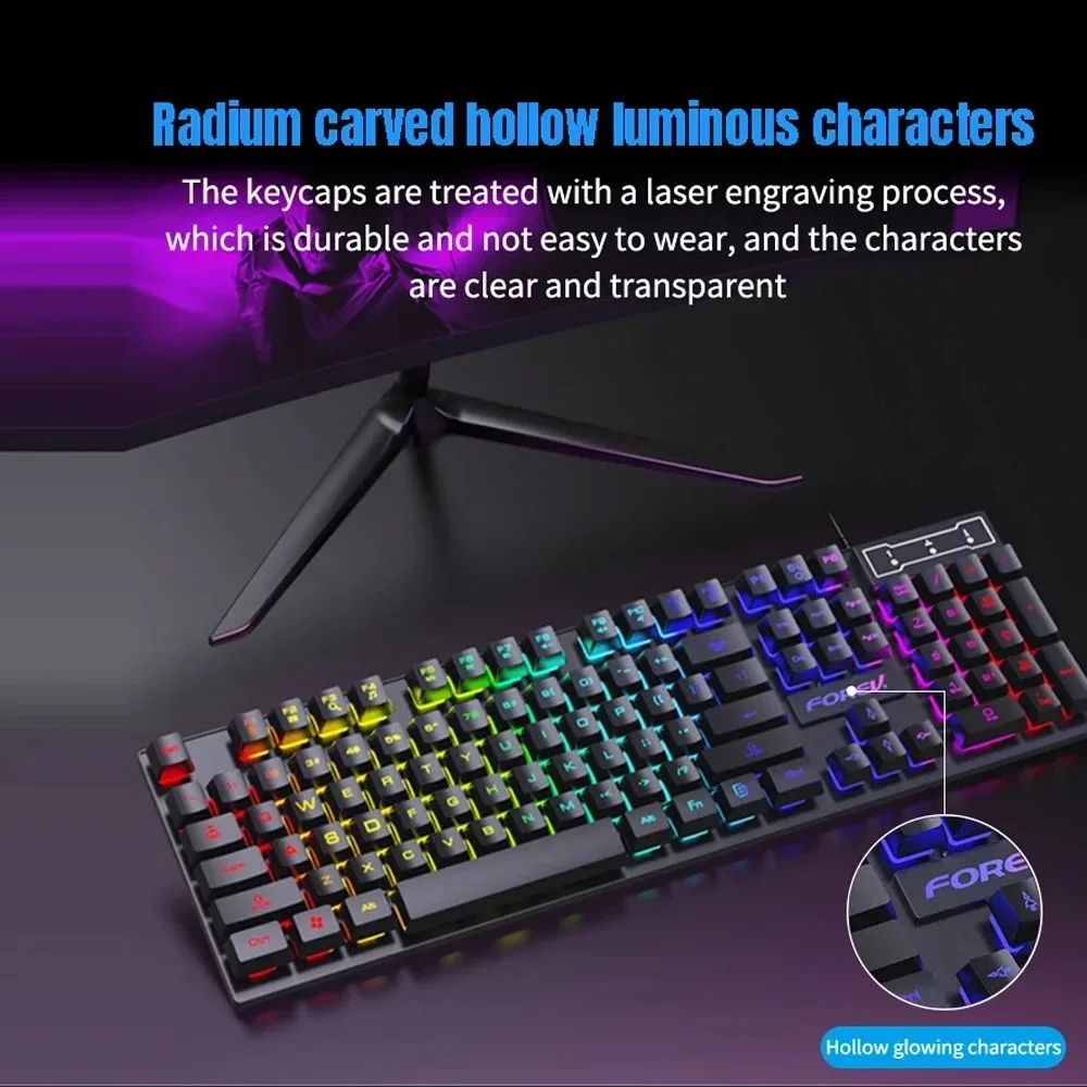 Mechanische Tastatur mit 104 T – Gaming Keyboard And Mouse For Xbox Bewertung und Preis