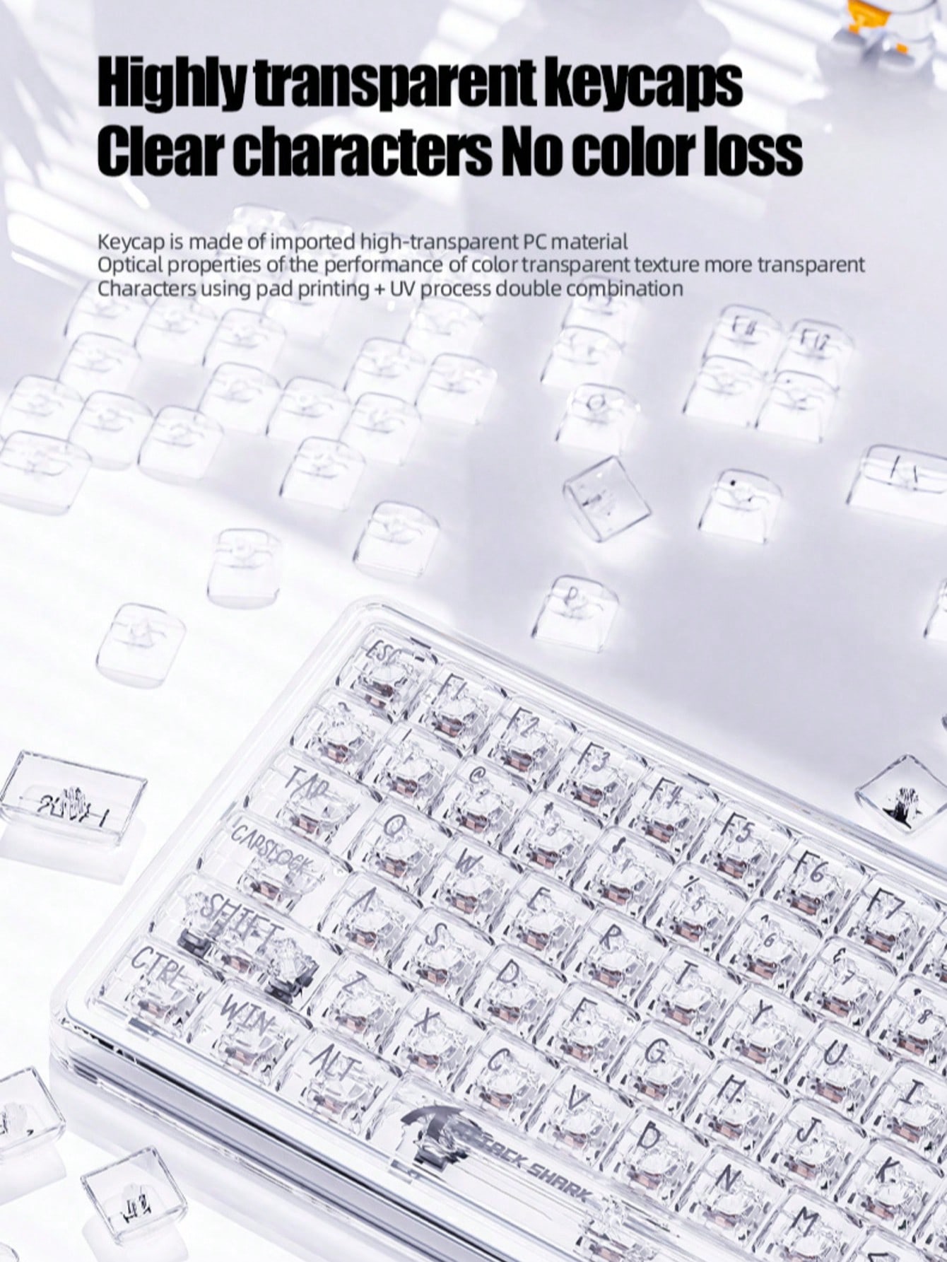 K75 transparente mechanische T – Keyboard Gaming Transparent Bewertung und Preis