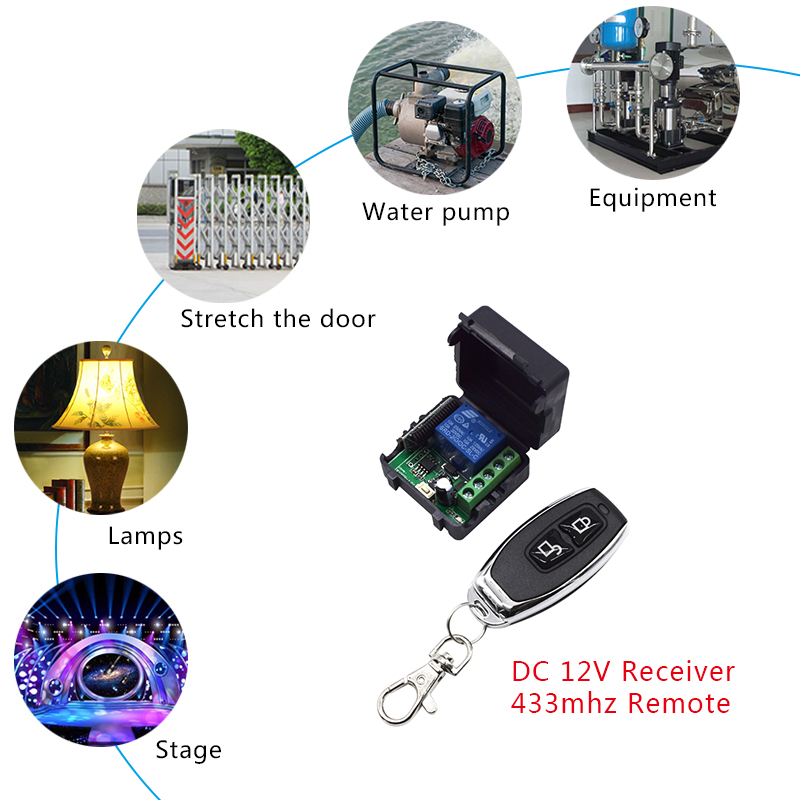 433 MHz DC 12 V 24 V 1 Kanal D – Switch Opener Tool Bewertung und Preis