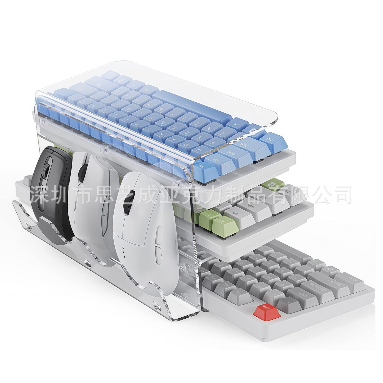 Neuer 3-Schicht-Acryl-Tastatur – Keyboard Gaming Transparent Bewertung und Preis